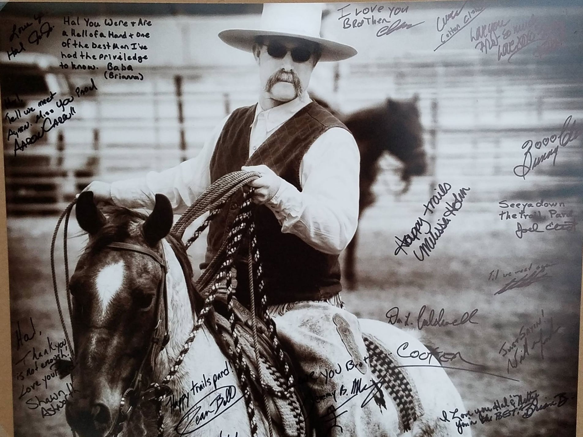 Hal Coker autographed photo